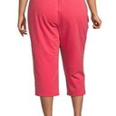 St. John’s Bay NWT  Coral French Terry Lounge Capris Photo 9