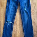 Free People  Great Heights women’s frayed hem skinny jeans, size 26” boho hippie Photo 6