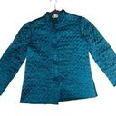 Christian Dior RARE NWOT Vintage  Jr’s x Saks 5th Ave Collab Quilted Teal Jacket Photo 0