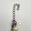 American Eagle  AEO Pearl Rhinestone Pendant Necklace Photo 5