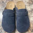 NWOT Suede Clogs Size 38 Photo 2