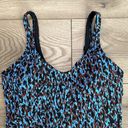 Lululemon  Align Crop Tank Top Leopard Camo Blue Nile Multi Size 6 Photo 2