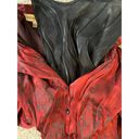 Notations NWOT  Womens Twofer Blouse w Attached Tank Bling Holiday Large Rayon Photo 3