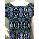 Sam Edelman NWT Women's  Cap Sleeve Illusion Panel Shift Dress Sz Large Photo 6