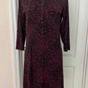 Patagonia Woman's Burgundy Organic Cotton Dress, Sz M. Photo 1