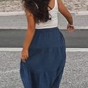 Old Navy Maxi Skirt Blue Size M Photo 1