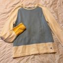 Tommy Hilfiger Color Block Blue White and Yellow Sweater Photo 1