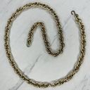 Lightweight Gold Tone Metal Chain Link Belt Size XS Small S Photo 0