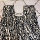 Apt. 9  Tan Black Print PaperBag Elastic Waist flowy high waisted cuffed pants Photo 11