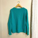 a.n.a  Teal Knit Sweater Size M Photo 1