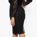 Boohoo  Plus Lace Long Sleeve Midi Dress size 26 Photo 2