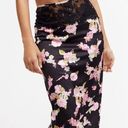 For Love & Lemons NWT  VS Women’s Black Floral Lace Melrose Slip Skirt Medium Photo 0