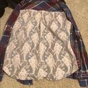 Rue 21 Flannel with Lace Photo 2