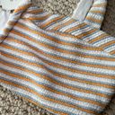 l*space Orange and Blue Stripe Bikini Set NWT Photo 5