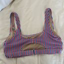 Old Navy Red White & Blue Striped Swim Top Photo 1