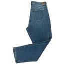 Ralph Lauren Lauren  Med Wash Straight Leg Denim Pants Size 14 Photo 5