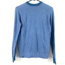 Lululemon  Silk-Blend Crewneck Pullover Sweater Heathered Soft Denim Size 2 Photo 5