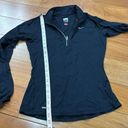 Nike  Fit Dry  Half-Zip Long Sleeve Black Running Athletic Top S Photo 5