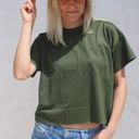 The Comfy  And Ready Crop Tee In Jungle Size Large  Photo 0