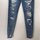 American Eagle  Next Level Stretch Hi-Rise Jegging Size 6 Regular Distressed Photo 2