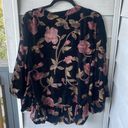 River Island 🍒🍒  VELVET FLORAL KIMONO SIZE M BNWT 🍒🍒 Photo 4