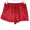 Victoria's Secret Vintage Victoria Secret Gold Label Red Sleep Shorts Photo 0