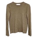 BCBGMAXAZRIA Womens  tan open back 100% merino wool sweater Photo 0