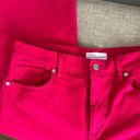 Loft Raspberry wide leg jeans Photo 6