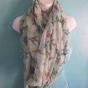 infinity  Scarf - Colorful Bird Pattern - Unbranded Photo 3