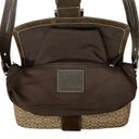 Coach  Y2K Brown Signature Jacquard Suede Soho Bag #1463 Photo 5