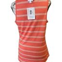 LuLaRoe Large Tank Top • Melon Color w/Stripes • Ultra Soft • Stretchy • BNWT Photo 2