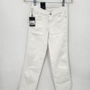 Dr. Denim NWT  Dixy Straight Leg Low Rise White Denim Women XS Jeans Photo 1