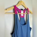 Patagonia Seahurst sleeveless racerback mini dress size 8 blue pink like new Photo 4