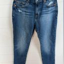 Gap NWT Petite  Mid rise vintage medium wash ankle girlfriend jeans size 0 Photo 0