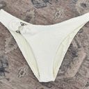 Devon Windsor  Bikini Set 2 Piece Textured Strapless Bandeau Bathing Suit Large Photo 6