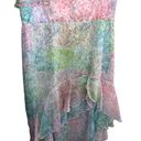 Amanda Uprichard NEW NWT  Lively Midi Dress Lilith Print Rainbow Photo 5