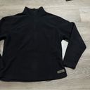 Black Diamond  Womens 1/4 Zip Pullover Fleece Sweatshirt Size Large USA Made Photo 1