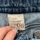 Banana Republic  Womens Urban Wide Leg Stretch Pocket Denim Blue Jeans Size 6 ♦️ Photo 6