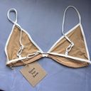 Free People Stone Fox Swim x  Nomi Top in Tannin NWT XS Triangle Photo 5