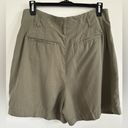 White House | Black Market  Olive Green Trouser Shorts Size 6 Photo 3