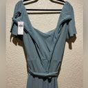 Ralph Lauren NWT Lauren  Belted Crepe Flutter Short Sleeve Midi Dress Size 16 Photo 6