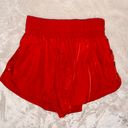 Free People Movement Red Athletic Shorts Photo 7