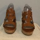 Guess Cork Wedge Sandals (10M) - Tan Photo 1