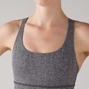 Lululemon Energy Bra Power Luxtreme Ripple Jacquard Black White Photo 1