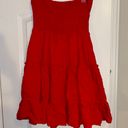 Strapless Red Dress Size XS Photo 1