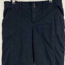 st. john's bay  (12) Petite Black Cargo Capri Crop Pants Photo 6