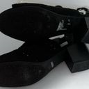 Unisa  Black‎ perforated sueded sandal size 8 Photo 4