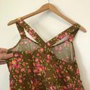 Matilda Jane NEW NWT  On Whim Top Brown Pink Floral Sleeveless Rayon Boho Tank XS Photo 10