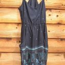 Patagonia NWOT  Blue Halter Midi Dress Pockets Photo 3