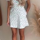 ZARA Floral Cut Out Dress Photo 1